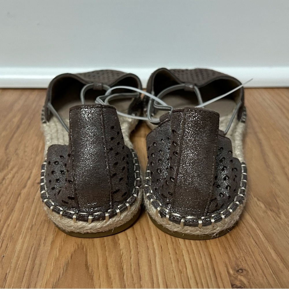 Eileen Fisher Metallic Lee 2 Espadrille Sandals - Picture 5 of 8